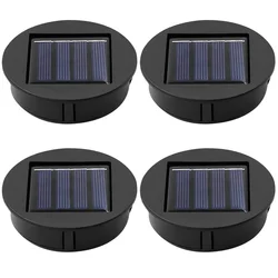 Solar Light Replacement Top Solar Panel Outdoor Hanging Solar Lanterns Parts Waterproof Garden Lighting Accessories