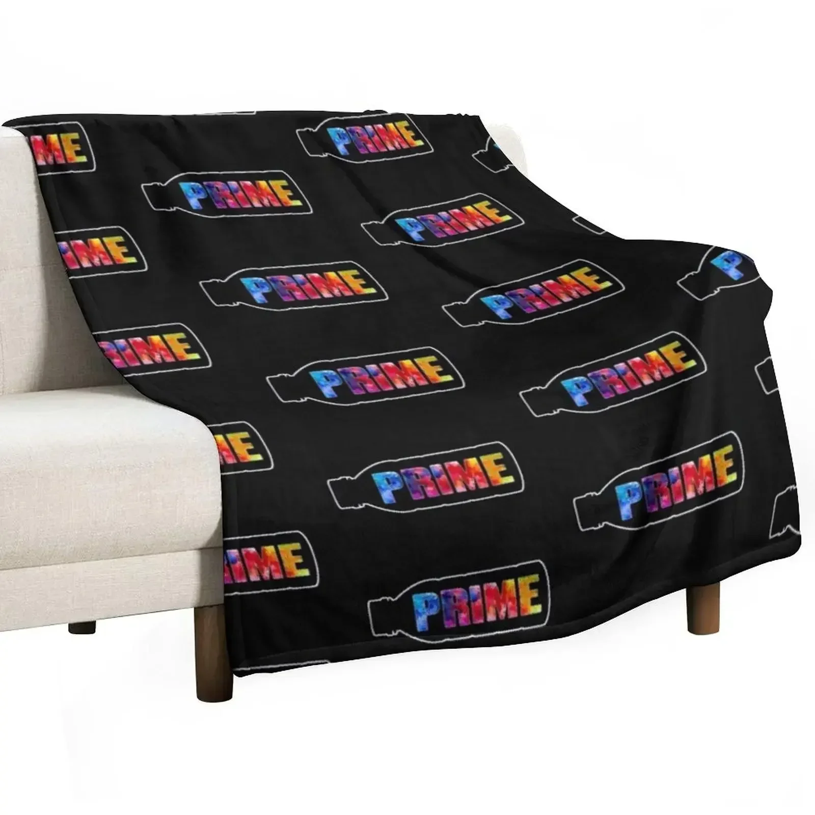 Prime hydration drink Throw Blanket Decorative Beds Bed linens Soft Plaid Blankets