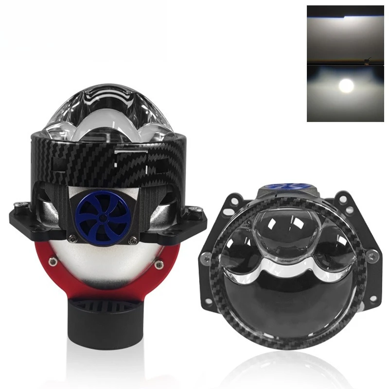 Triple direct bifocal lens, lossless 3-inch lens type reinforced 8