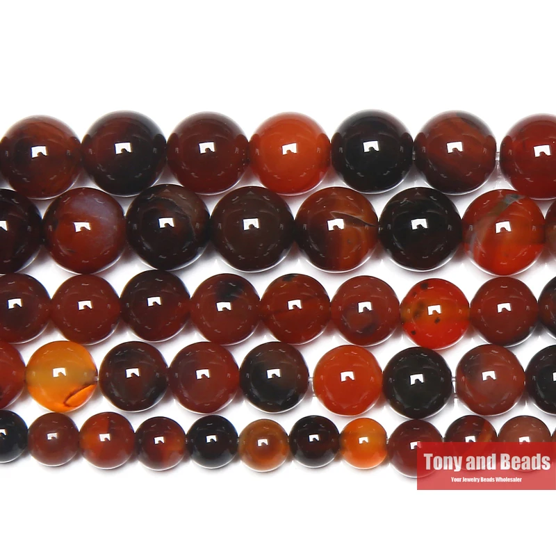 Natural Stone Dream Agate Round Gem Loose Strand Beads 15\