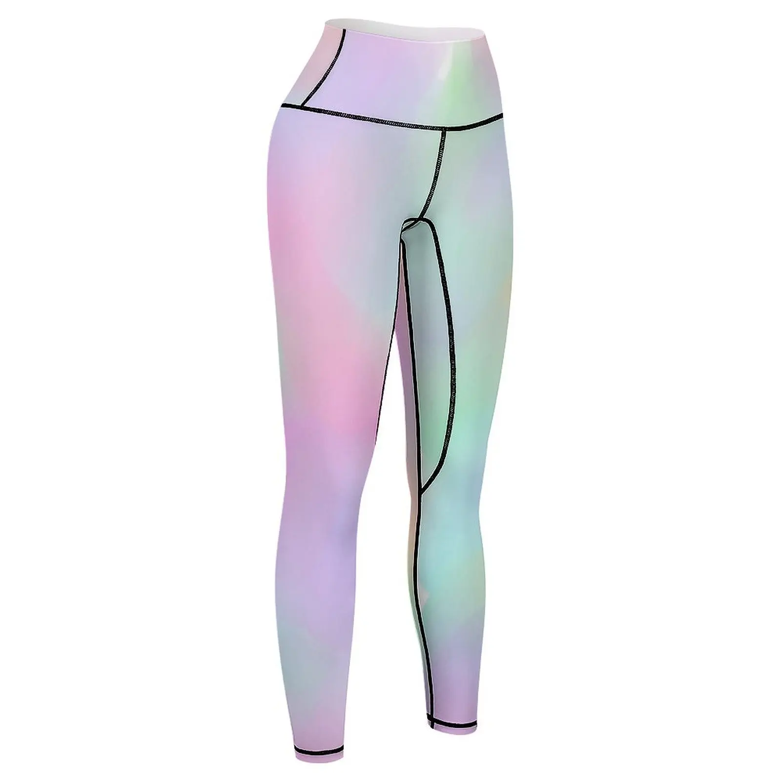 Pastel Watercolour/Galaxy Leggings Women sportwear sport legging sporty woman push up Womens Leggings