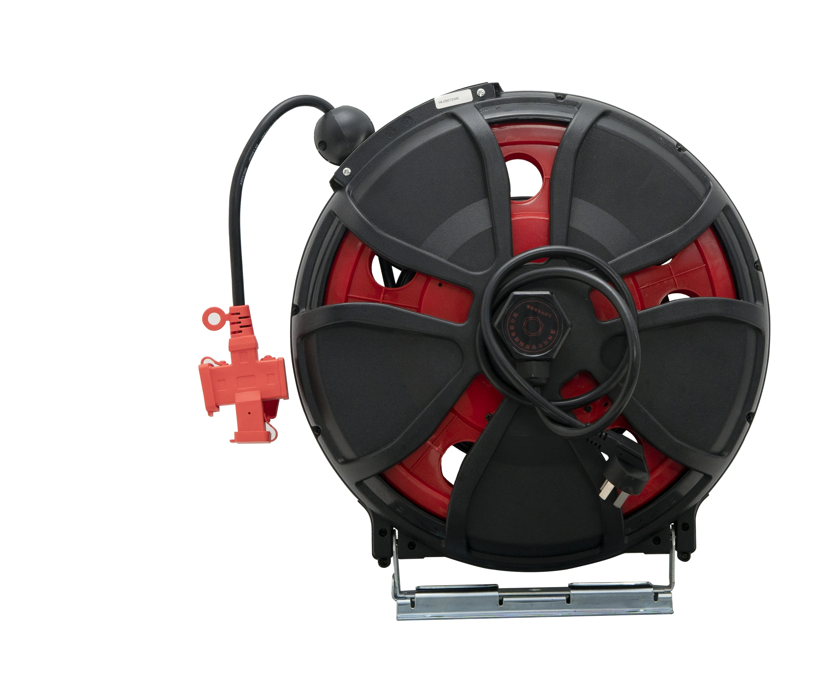 Premium Heavy-Duty Rust-Free Outdoor Automatic Rewind Retractable Pressure Washer Wall Mount Flexible Air Garden Water Hose Reel