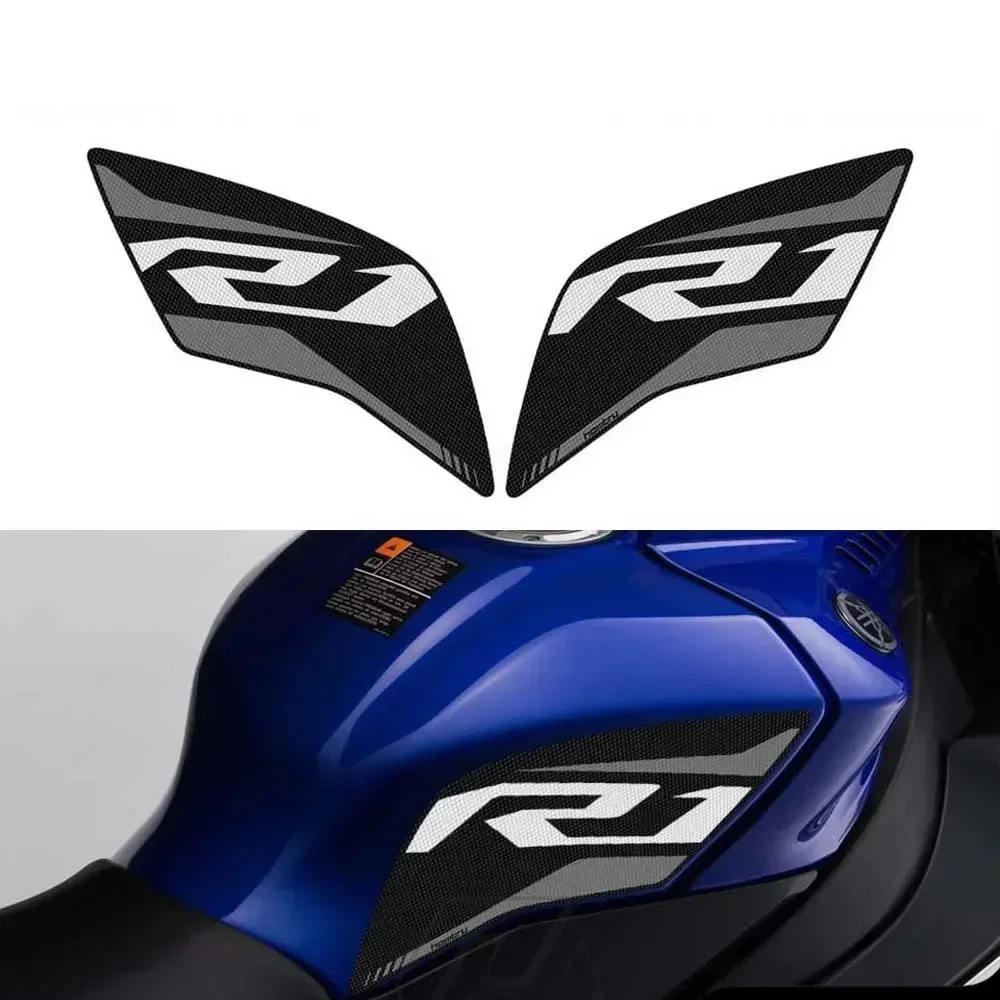

Motorcycle Fuel Tank Anti-Slip Mat Legs Knee Protective Sticker Pad For YZF R1 2015-2019