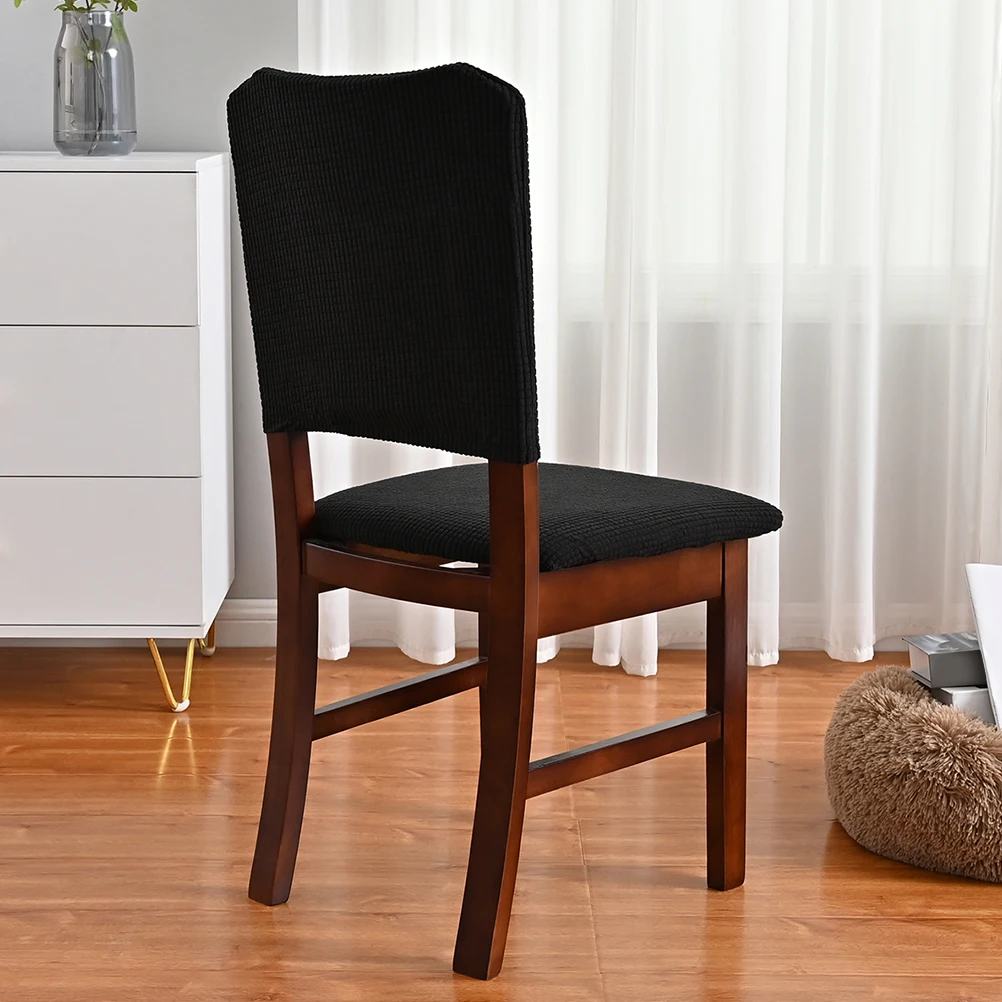 

Chair Cover Protective Slipcovers for Dining Chairs Seat Cushion Outdoor Protector Polyester Decorative High Grade Thick
