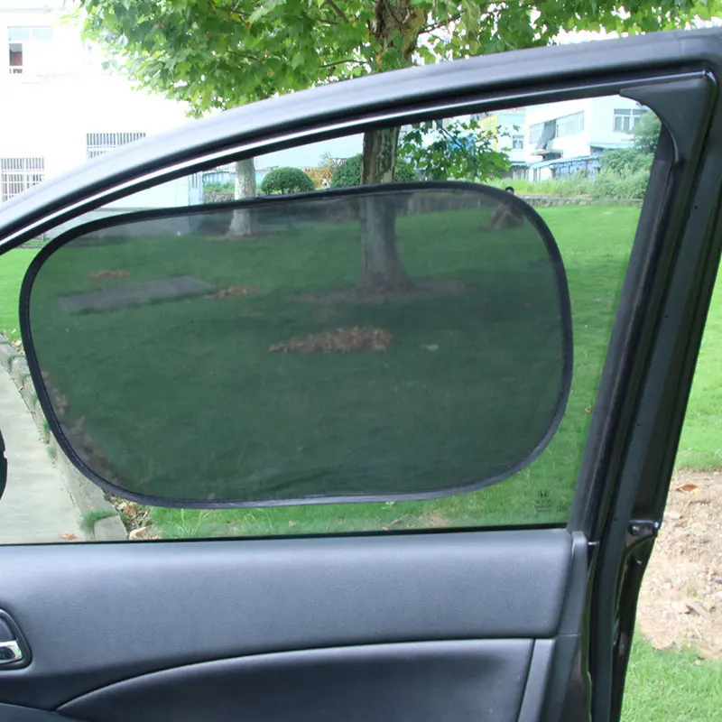 

Car Window Sunshade Cover Sun UV Protection Auto Front Rear Side Window Mesh Sun Visor Summer Protection Film
