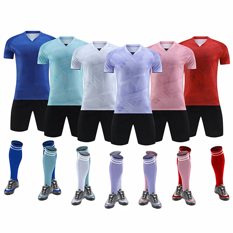 Quick Drying Football Jersey for Men Kids Soccer Jerseys sets Men Boys Football Team Training Uniforms