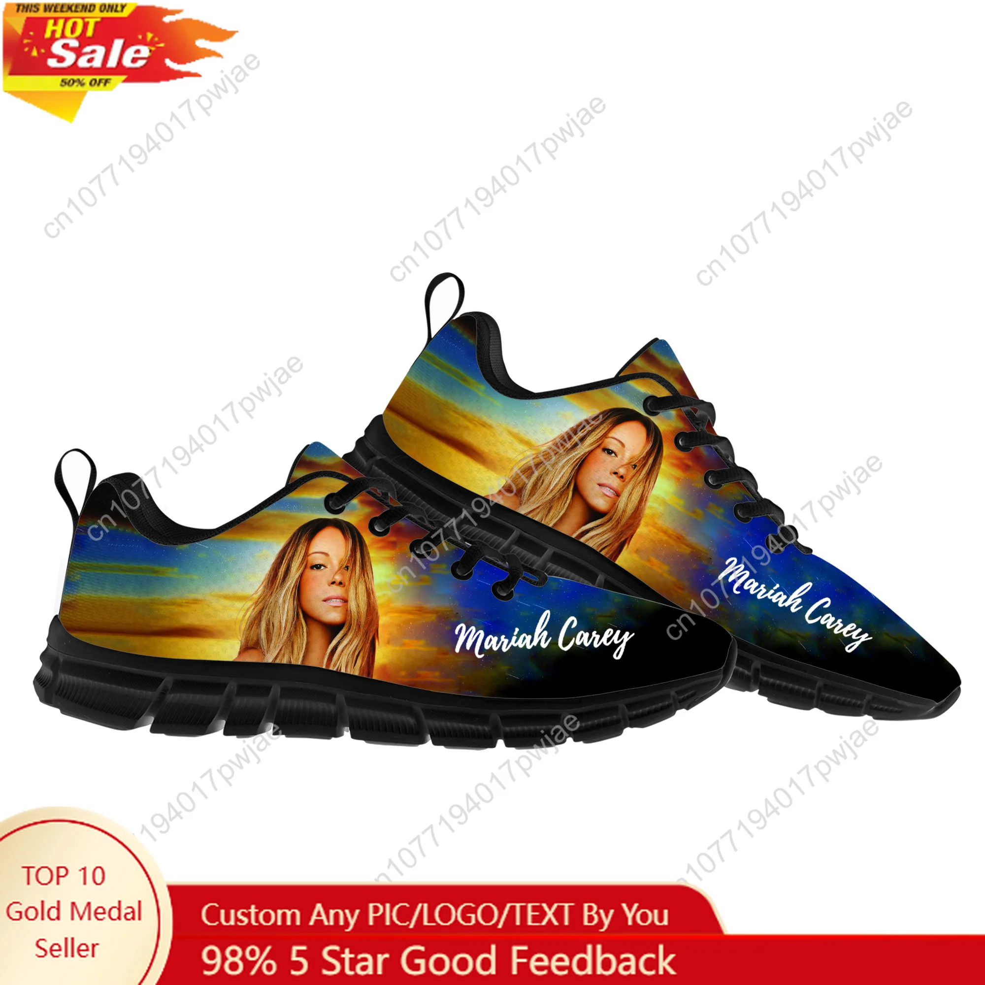 

Mariah Carey Hip hop Singer Sports Shoes Mens Womens Teenager Sneakers Casual Hiking Sneaker