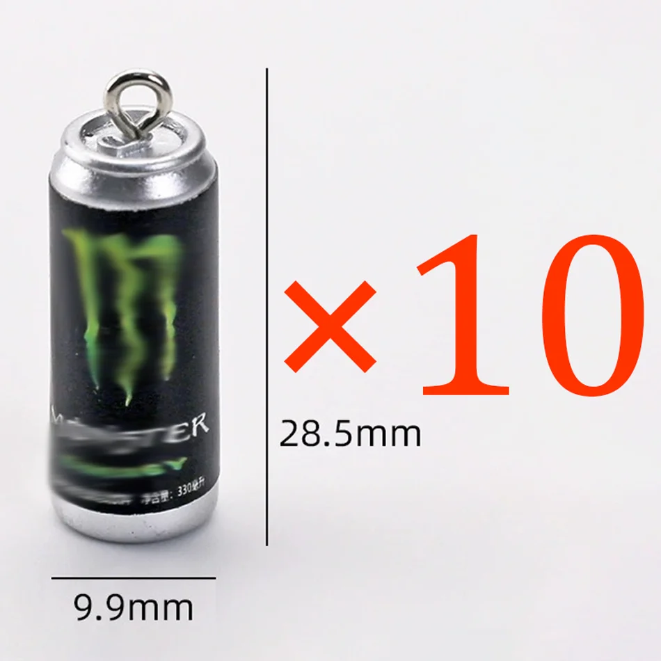 2026 Mini harsen drankblikje sleutelhanger 7 kleuren schattig drankblikje hangertje tas charme rugzak hangdecoratie cadeau