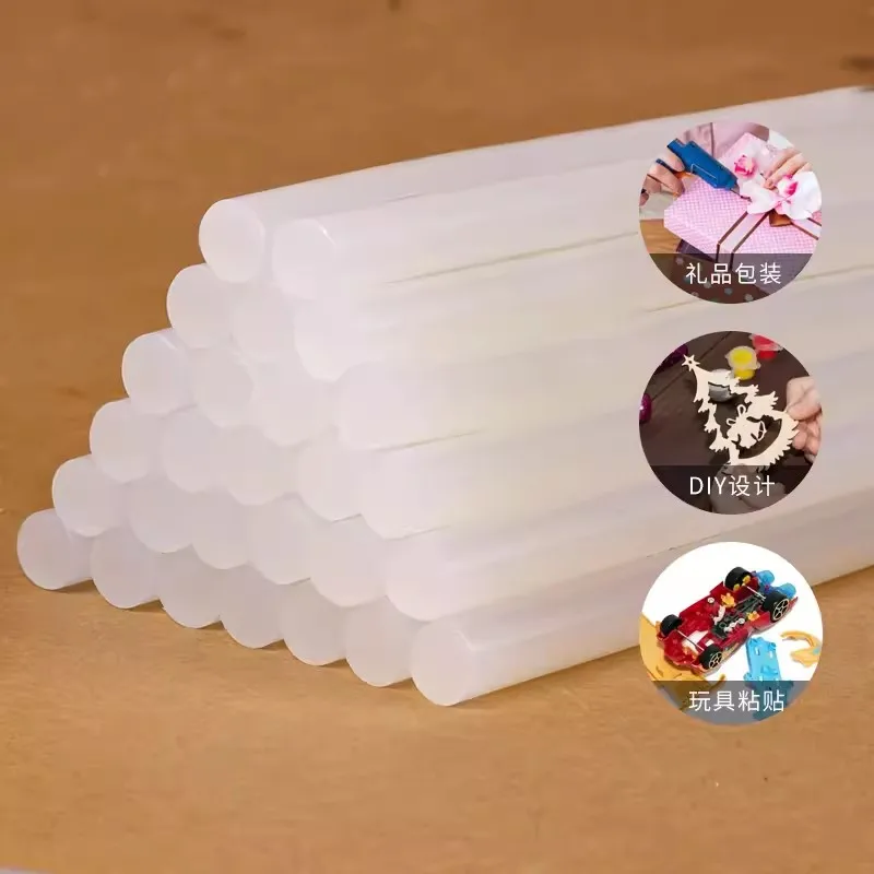 5/10/20Pcs Hot Melt Glue Stick Adhesive 7mm /11mm Diameter Transparent Strong Viscosity Rods DIY Hand Repair Tool