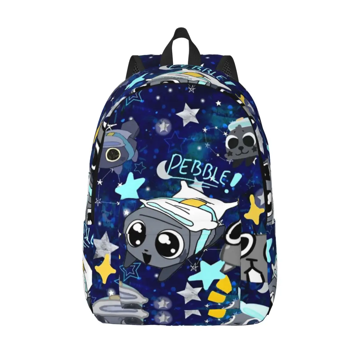 

Dandys World Pebble Backpack for Men Women Casual High School Hiking Travel Daypack Laptop Shoulder Bag with Pocket