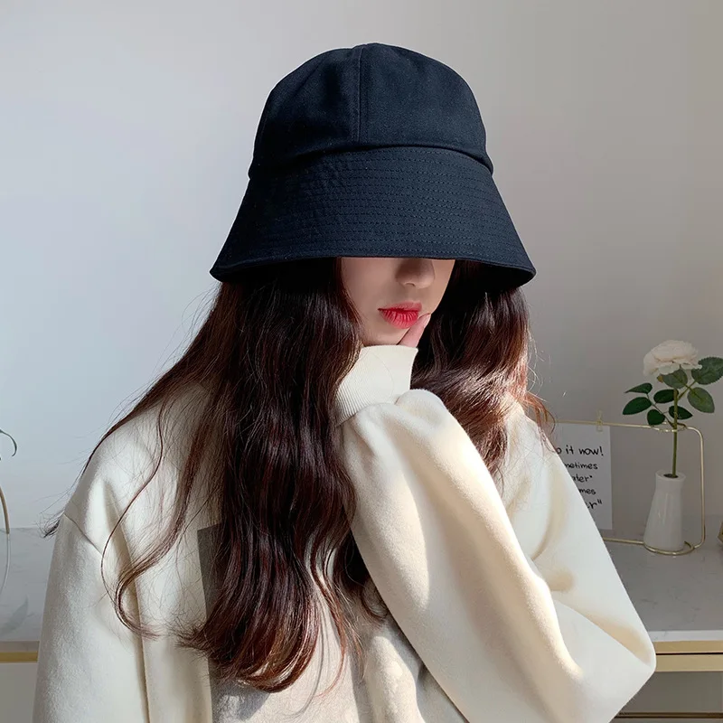 Women's Autumn and Winter New Bell Type Style Trendy Japanese Sun-Proof Korean Ins Bucket Hat