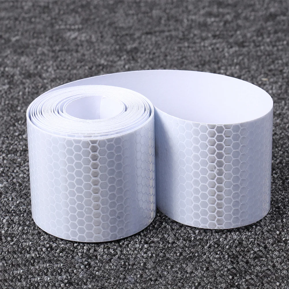 

3 Rolls Reflective Safety Tape Bright Warning Sticker for Cars Trucks Bicycles Helmets Fences Parking Garages Factories