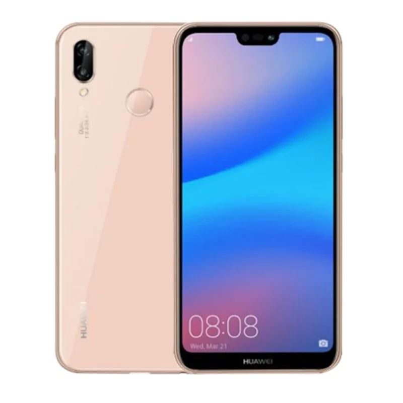 Huawei-telefone móvel p20 lite, 5.84 polegadas android, 4gb, 128gb, kirin 659, 16mp, versão global