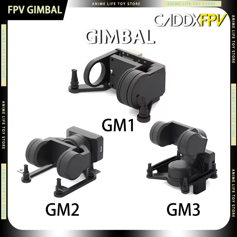 

CADDX Gimbal Walksnail Avatar HD GM1 GM2 GM3 1,2,3-осевой стабилизатор с отслеживанием головы для RC-машин, самолетов, фиксированных крыльев, очков