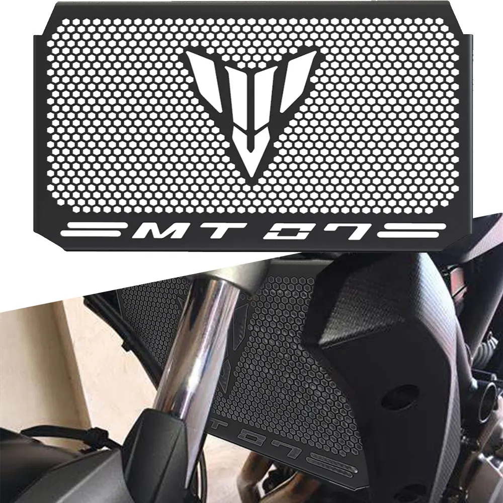 

Для YAMAHA MT-07 MT 07 MT07 2017-2018-2019-2020-2021-2022-2023 аксессуары для мотоциклов решетка радиатора защитная крышка