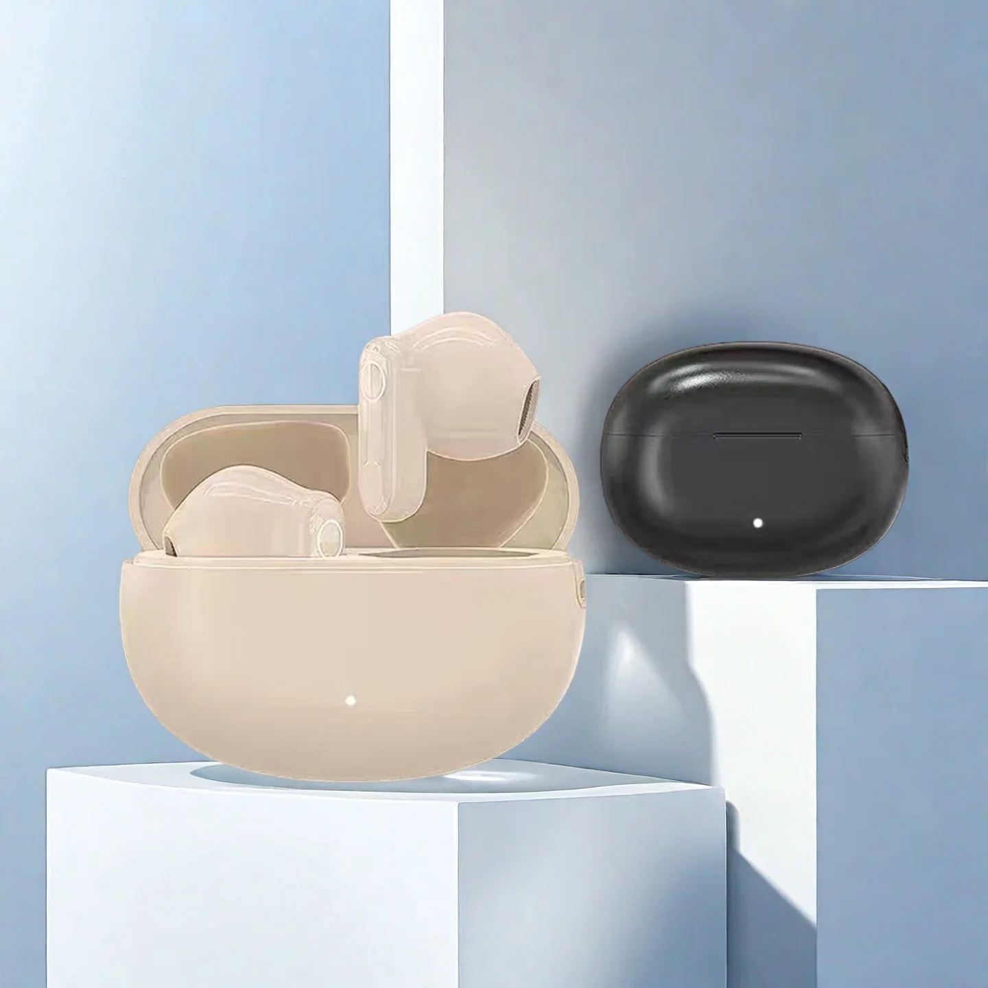 Nuevo TWS Mini cómodos auriculares Bluetooth inalámbricos verdaderos con cancelación de ruido con alta calidad de sonido Bluetooth 5. Auriculares