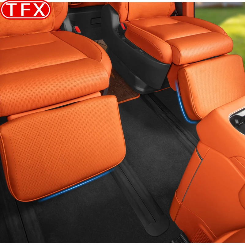 For Lynk&co 900 Car Second-Row Seat Leg Rest Protective Cover Middle-Row Electric Footrest Protective Pad Interior Accessories