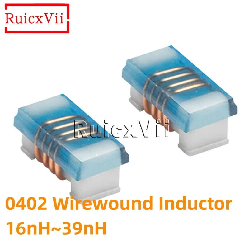 50pcs Wirewound SMD Inductor 0402 16nH 18nH 20nH 22nH 24nH 27nH 30nH 33nH 36nH 39nH LQW15AN Series high frequency Inductance