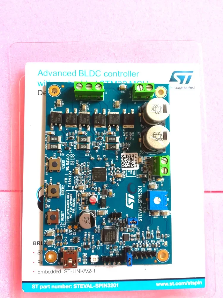 STEVAL-SPIN3201 Advanced BLDC controller board