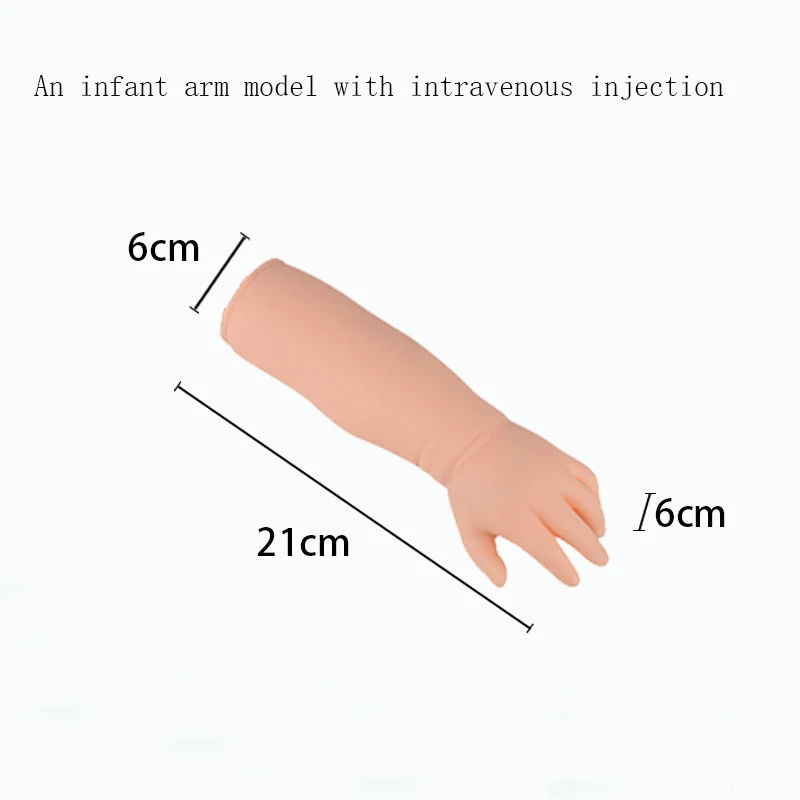 Infant injection model head arm leg vein injection practice draw back the blood transfusion injection injection impersonator