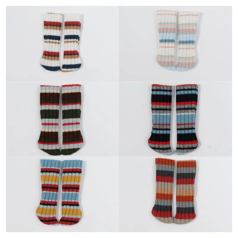 

Blythe doll socks knitted high tube socks ob24 ob22 ob26 small cloth HOLALA rubber doll savage baby socks