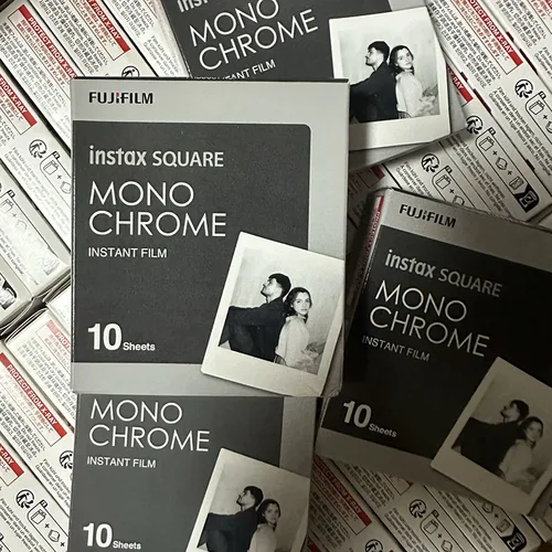 Películas instantáneas Original Fujifilm Instax película cuadrada papel fotográfico de borde blanco para impresora de cámara Fujifilm SQ40 SQ10 SQ6 SQ1 SQ20