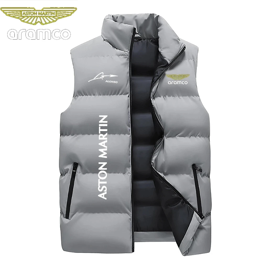Aston Martin Racing Driver Printed Men's Vest Jacket Casual Fashionable Outdoor Sports Spring Autumn Collection 2026
