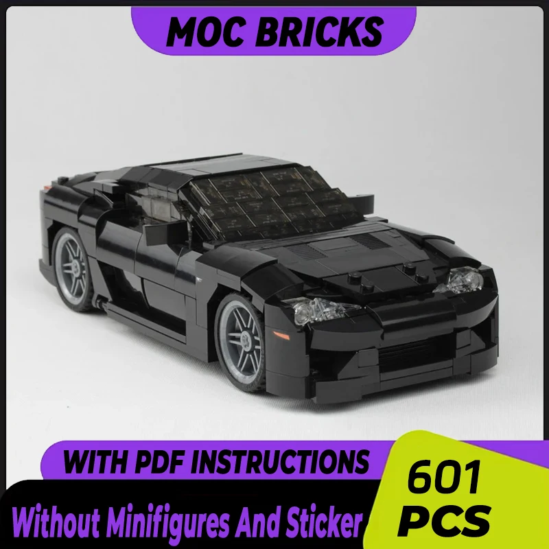 City Sports Car Model Moc Building Bricks LFA in scale 1:20 Technology Modular Blocks Gifts Christmas Toys DIY Sets Assembly