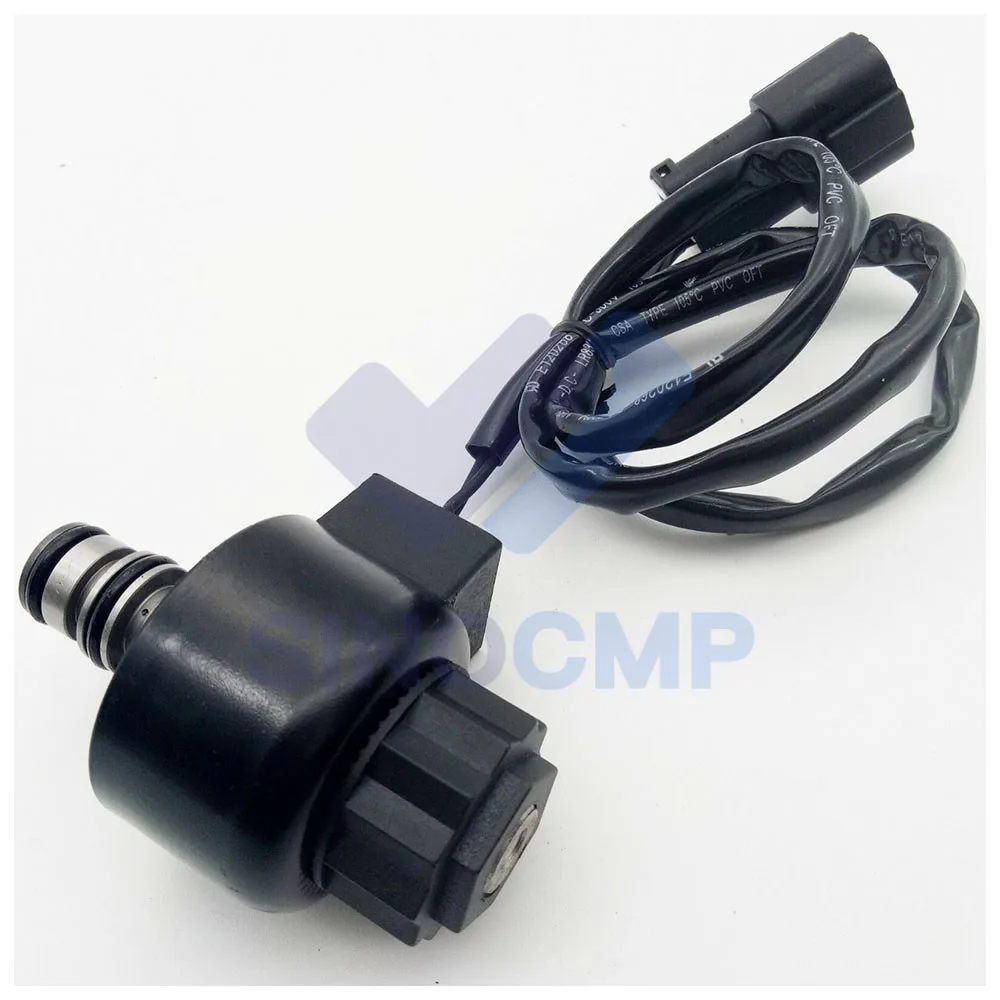 SINOCMP New 4D95 Solenoid Valve oLd style 203-60-56180 SD1169-24-11 For Komatsu Excavator PC120-5 PC60-5 PC60-6