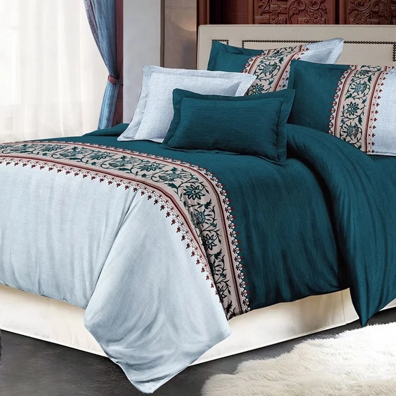 3D Boho Bedding Printed Comforter Sets Twin Size Luxury Bed Linen Duvet Cover Sheet Set Home Textiles