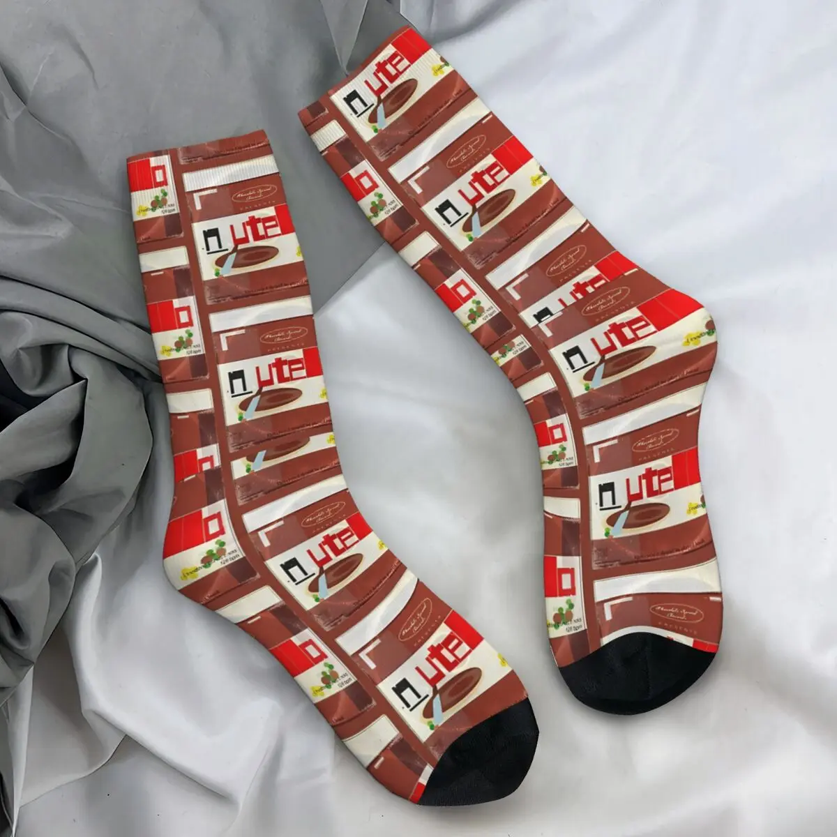 Nutella Unedited Bonus Tracks Socks Autumn Stockings Kawaii Adults Men Warm Soft Socks Custom Skateboard Anti Skid Socks