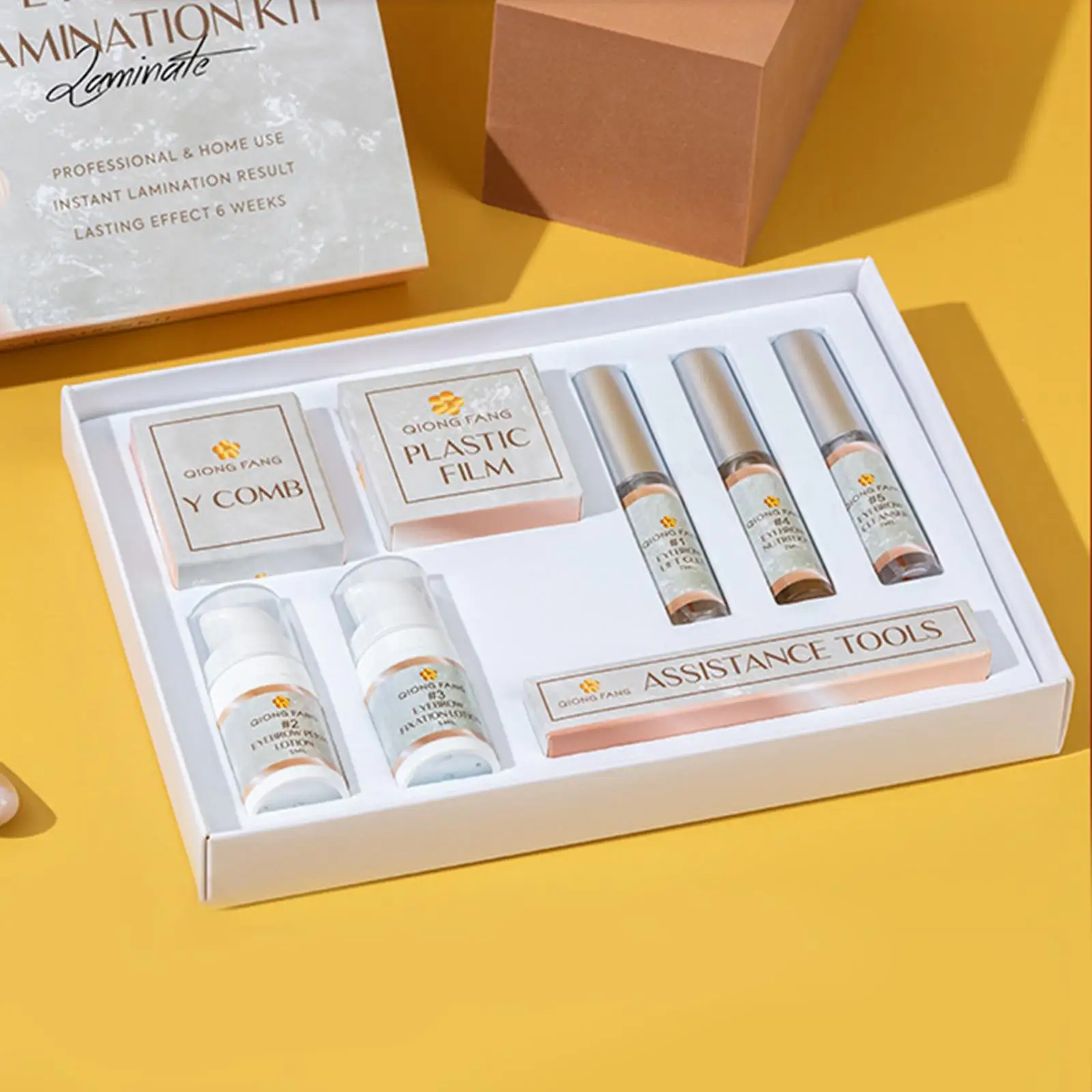 Brow Lift Enhancer - Geavanceerde oplossing voor het permanenten van wenkbrauwen voor thuisgebruik