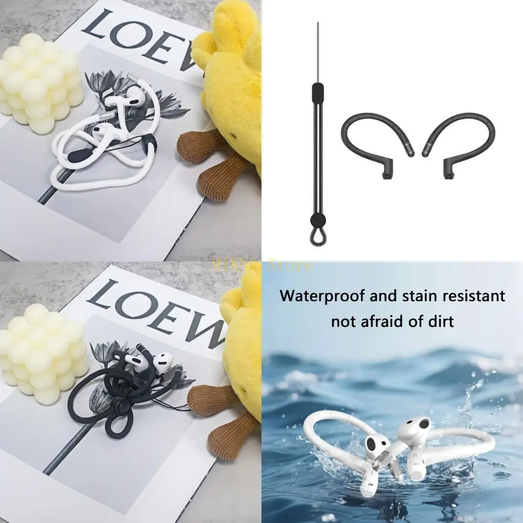 Adjustable Ear Stabilizers Seamlessly Integration With Premium Earbuds Sweat Resistant For Commuting Fitness Enthusiasts best