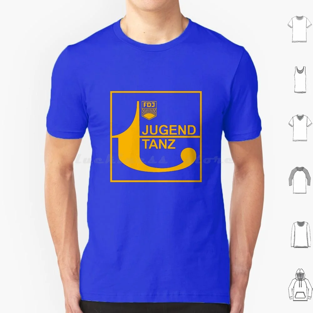 Jugend Tanz Ddr Ostalgie T Shirt Big Size 100% Cotton Ddr Ostalgie Jugend Tanz Jugend Tanz Freie Deutsche Jugend Ossi Nostalgia