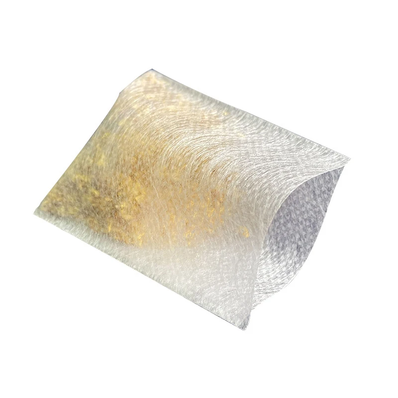 

25g 10000pcs Thicken PLA Biodegraded Corn Fiber Empty Tea Filters Quadrangle Heat Sealing Non Woven Te Sachets