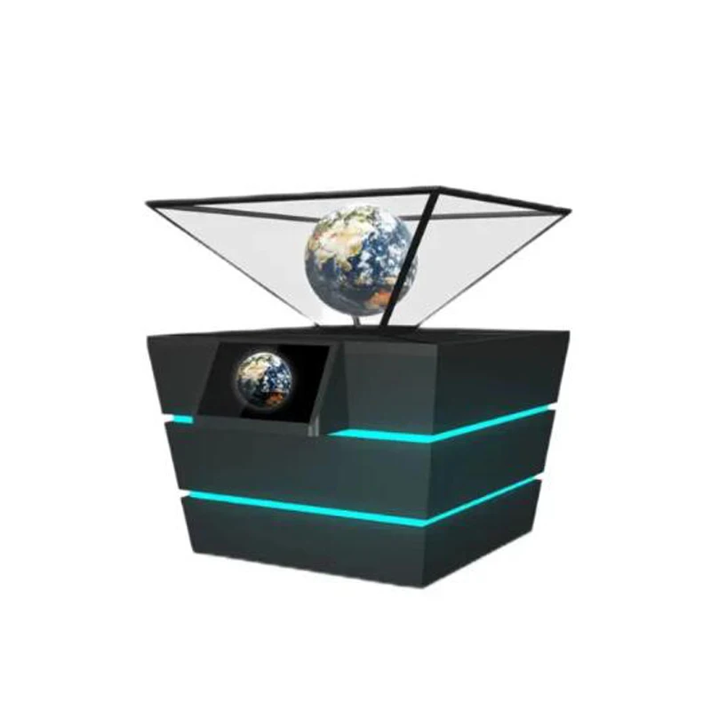 3D  Screen Holographic Mesh Screen 360 Degree 3D Holographic 360 Degree Holographic Projector Screen for Viewing Ob