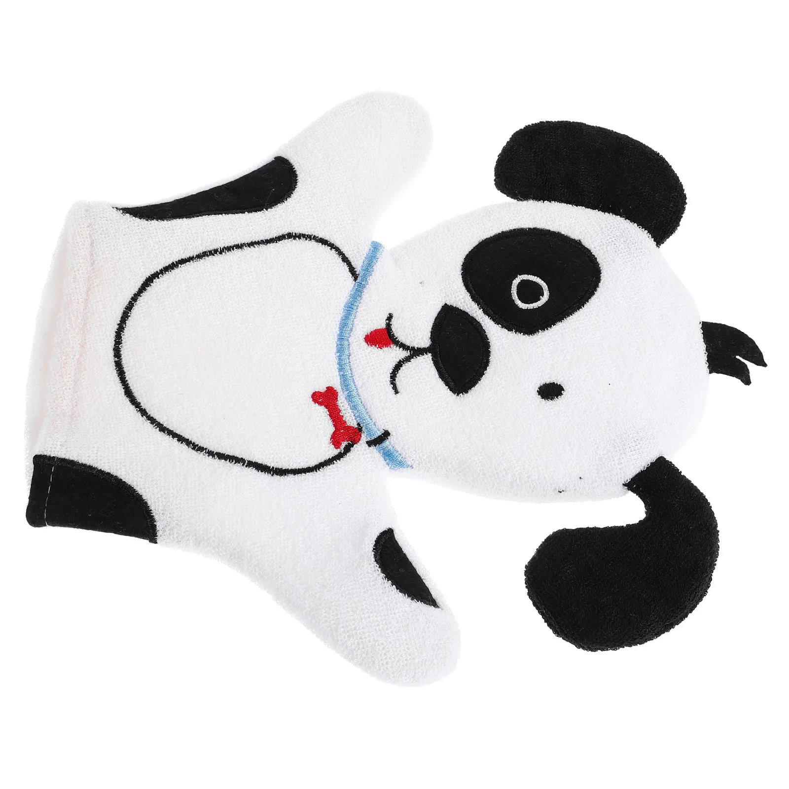 

Детская мочалка-перчатка с милым мультяшным принтом, мягкая, для нежного мытья малышей, для очищения всего тела, для веселого душа