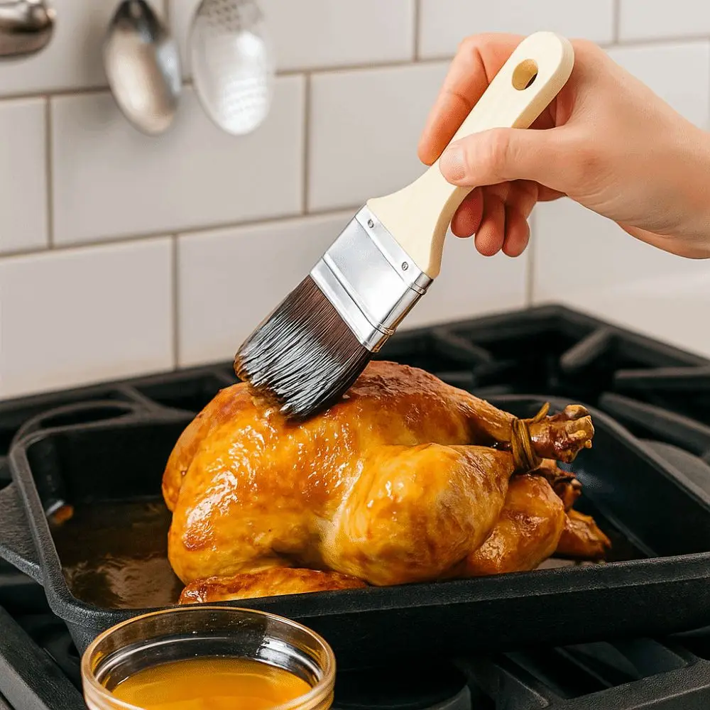 

Утолщенная кисть для рисования, мягкая щетина, угловая щетка с ручкой из цельного дерева, инструмент для чистки, эргономичные инструменты для чистки стен, удаление пепла