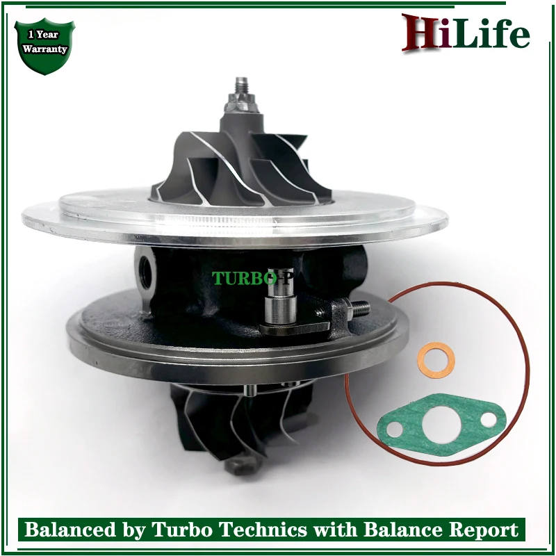 الشاحن التربيني CHRA 725364 Turbo Cartridge GT2260V لسيارات BMW 530D E60 E61 160Kw 218HP M57N 6 Zyl. 2002-2005 أجزاء المحرك 7789083E