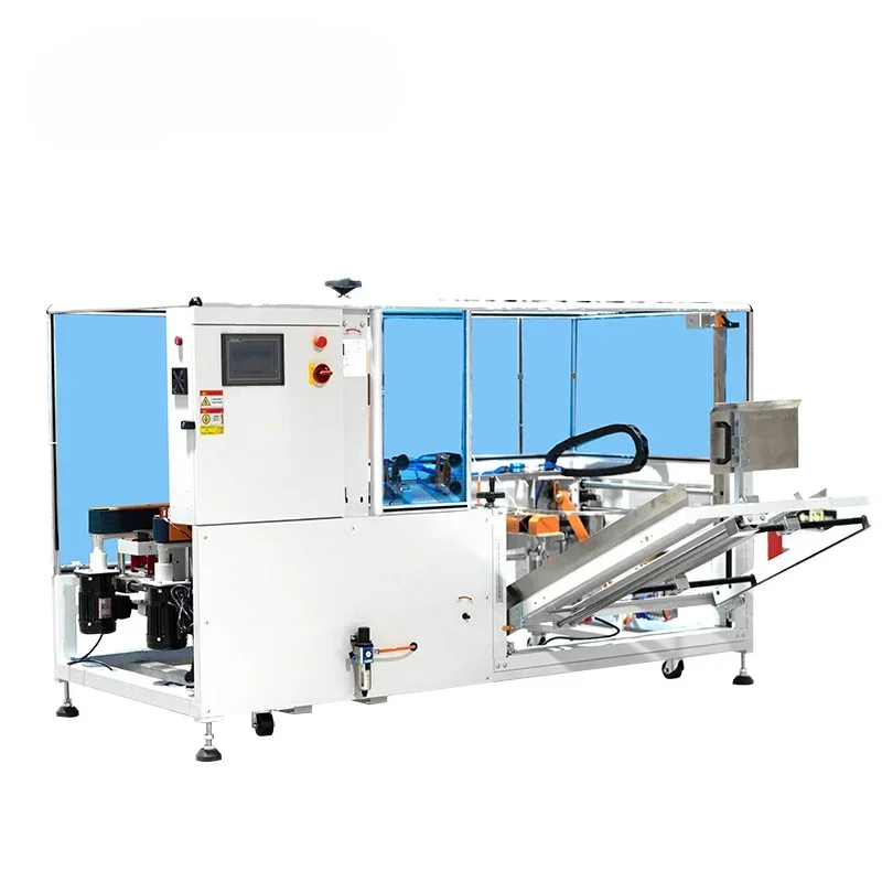 Automatic High-Speed Case Unpacker Tape Carton Forming Back Cover Machine Factory Direct Sales