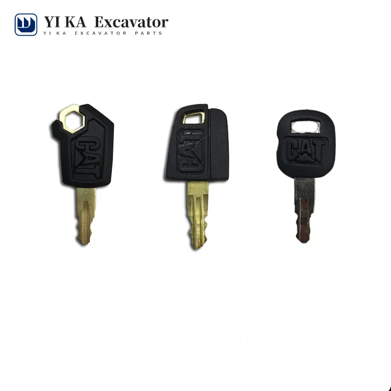 2pcs  For CAT Key E307 E312B E320C E336D E323D E324D E325D E329D dredger key excavator accessories