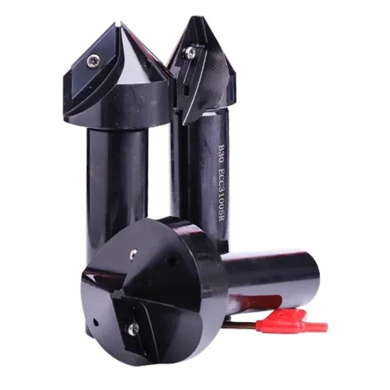 Imagem -02 - Inserir Longa Cnc Chanfro Ferramenta Grande Diâmetro Chanfro Cortador Ecc31005r Ecc17005r 30 Graus 45 Graus 60 Graus Xcet170404 Xcet310404