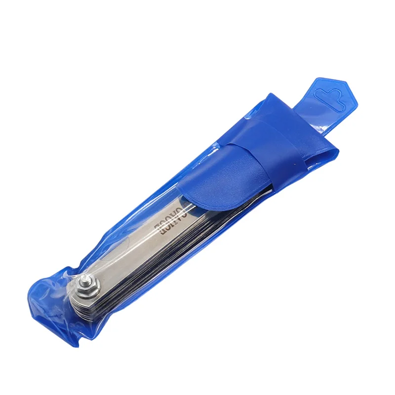 32 IN 1 Blade Feeler Gauge Metric and Imperial Gap Measuring Tool Gauge Stainless Steel