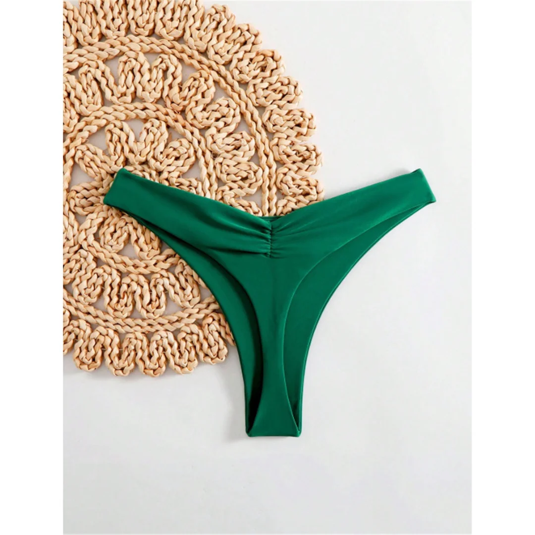S - XL 2026 Neuer Scrunch Butt Tanga Bikini-Unterteil Badehose Damen Bademode Brasilianische Tanga-Höschen Unterwäsche V8050 – Detail 4