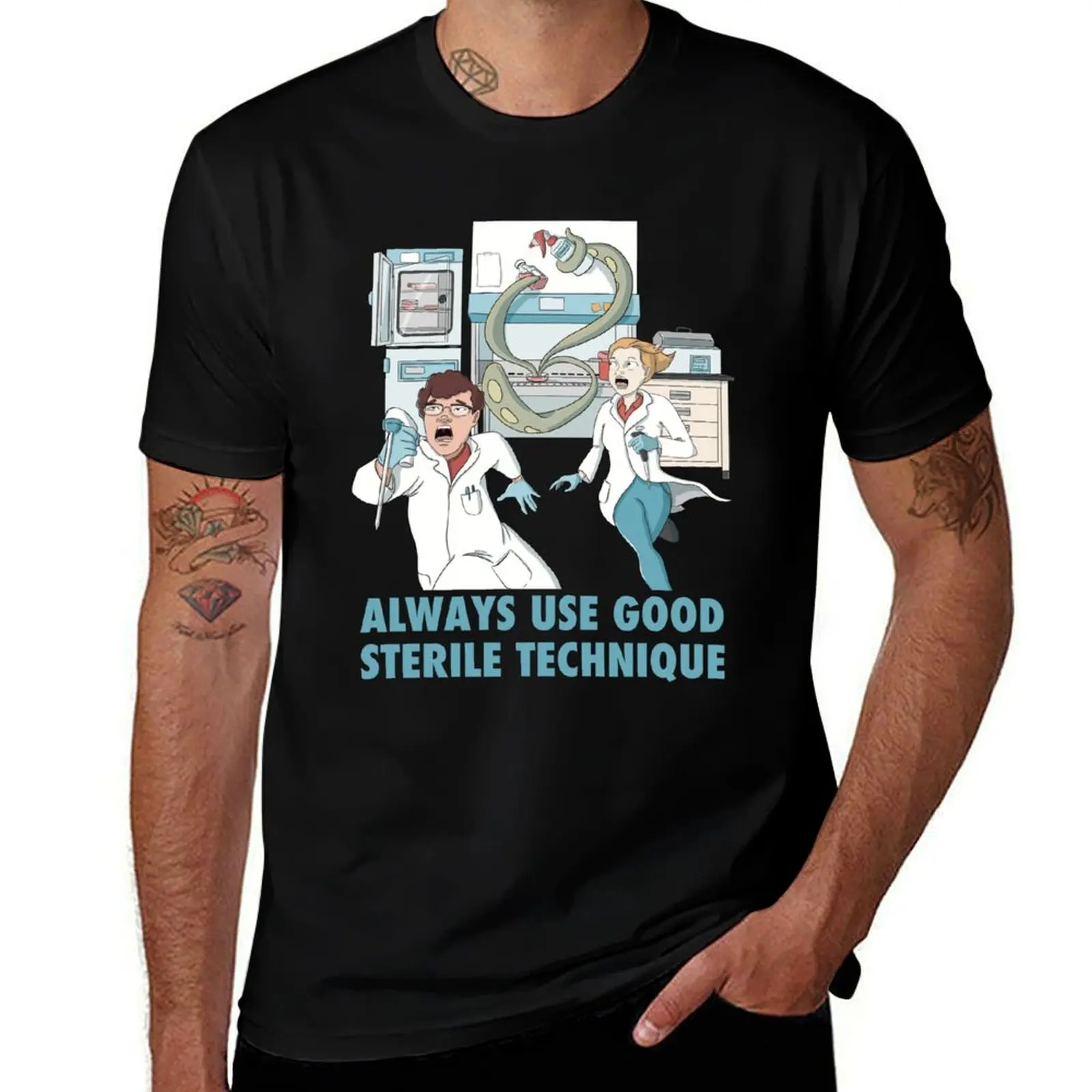 

Always Use Good Sterile Technique T-Shirt man clothes plus size tops sports fans quick-drying plain t shirts men