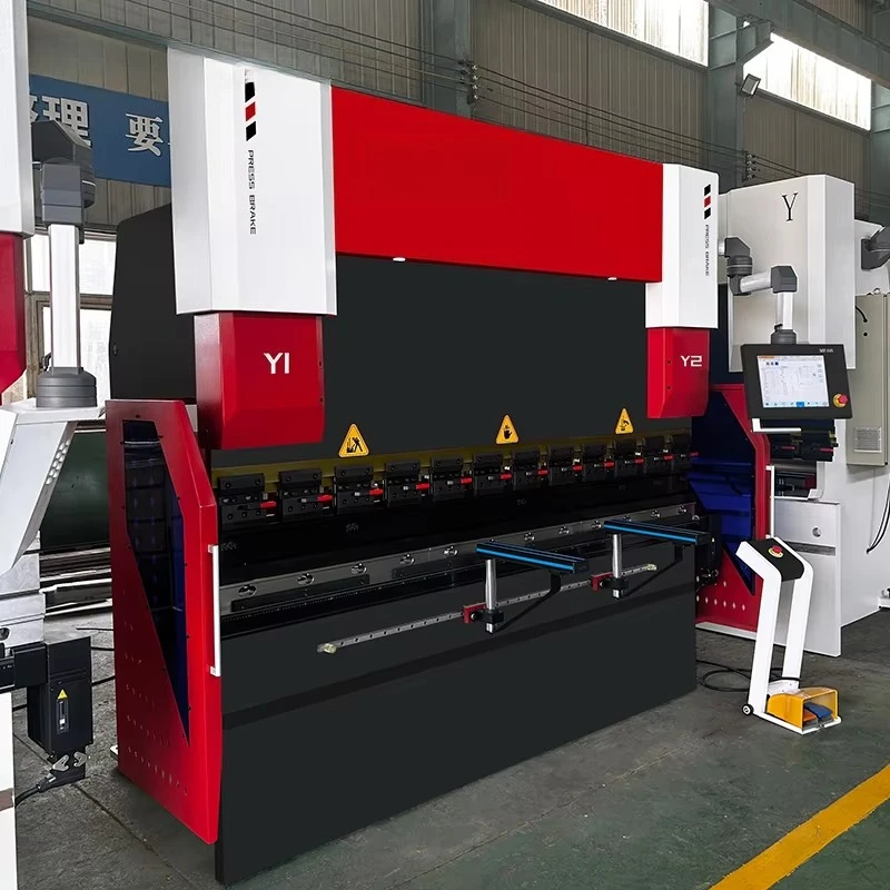 4+1`Axis Hydraulic CNC Press Brake For Metal Steel Bending Machine