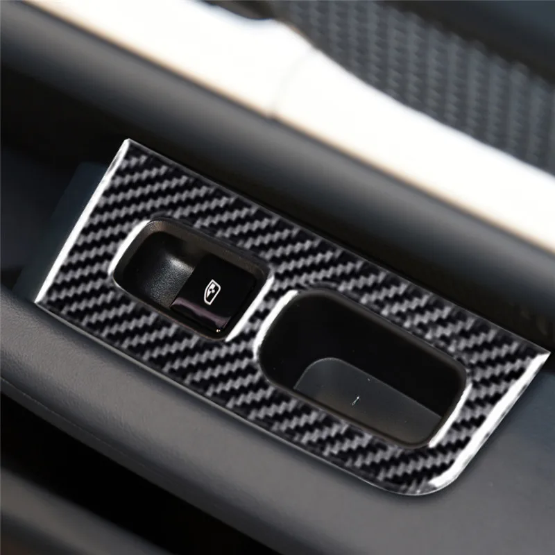 Black Car Interior Decoration Protection Carbon Fiber Sticker For Porsche Taycan 2019-2022 Auto Styling Accessories view 2