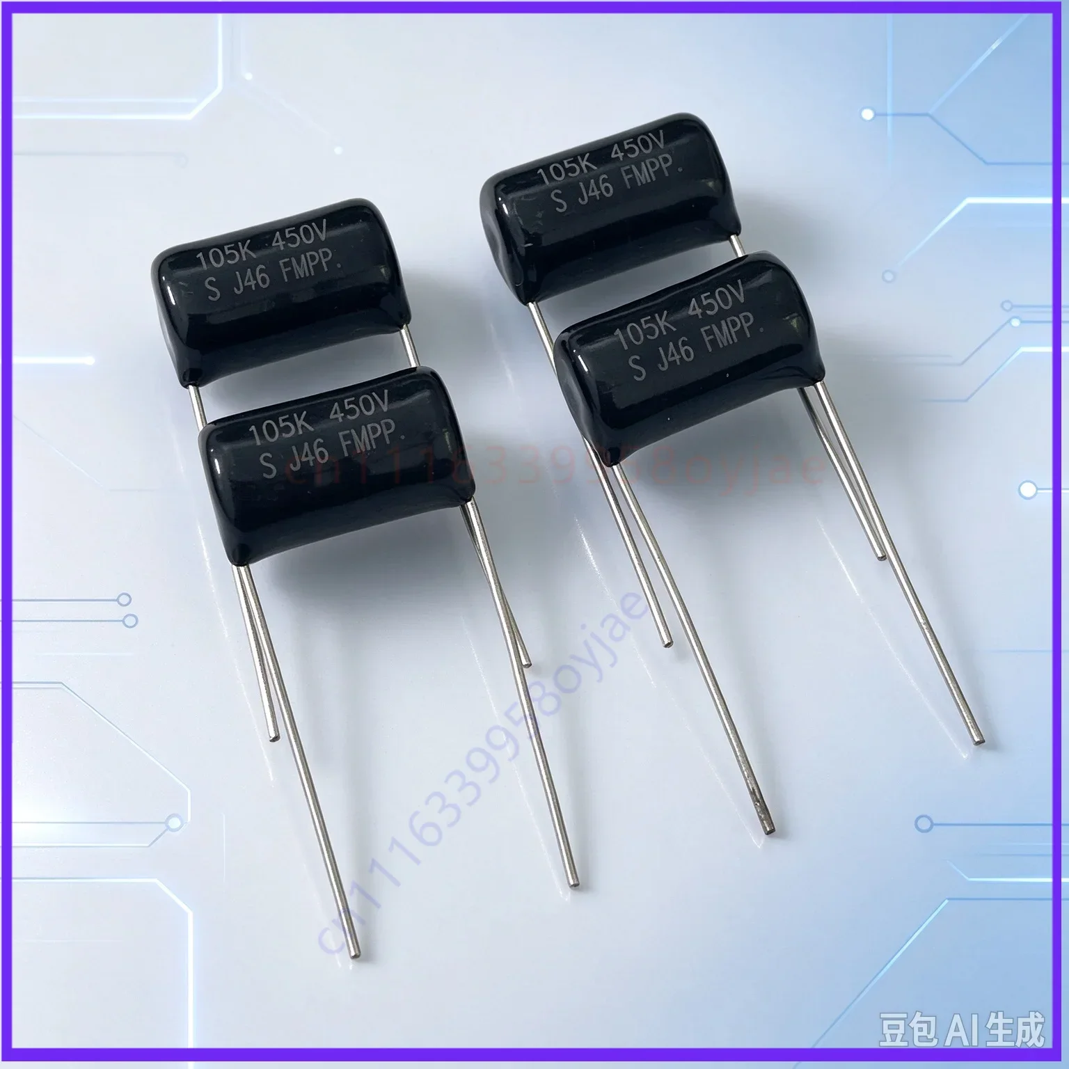 Solid for FMPP 0.47UF 1UF 450V Small Size Tube Amp Hifi Coupling Film Capacitor   50pcs