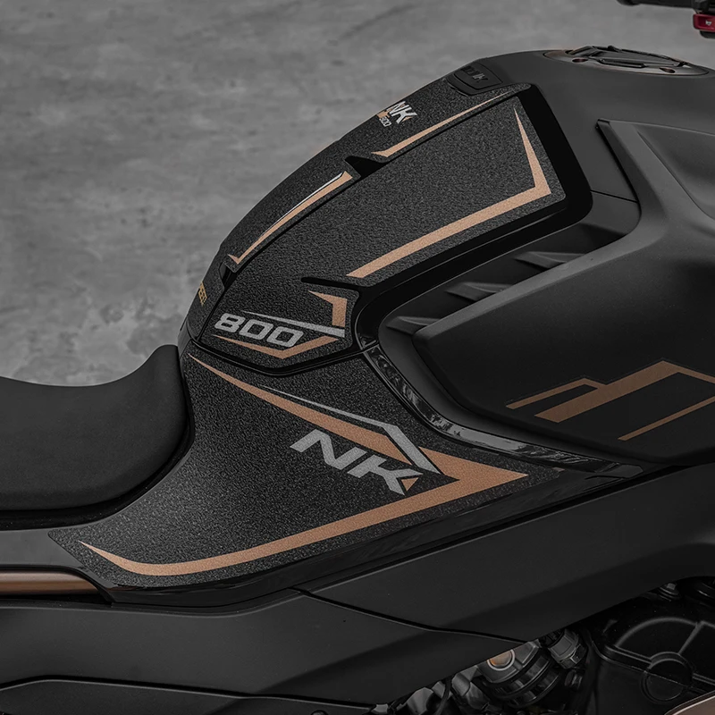 For 23-25 CFMOTO 800NK High Anti-Skid Fuel Tank Stickers 3M Adhesive UV-Resistant Easy Install Decor Moto Mod Kits 4