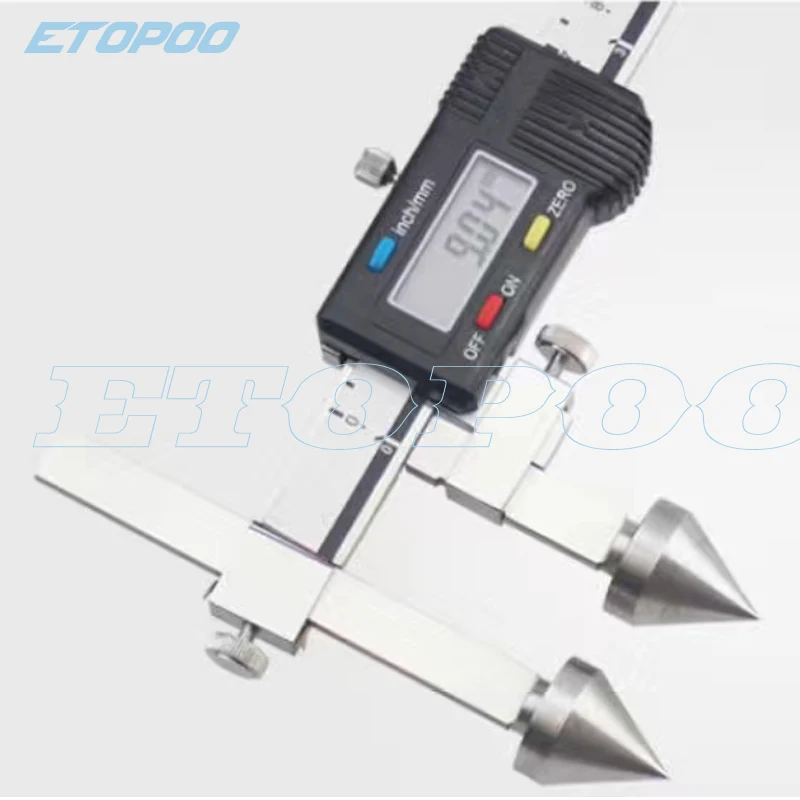 Center Distance Digital Caliper Hole Distance Electronic Vernier Cone Probe Electronic Caliper Hole Center Distance Ruler